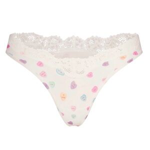 SKiMS 🩵💜Dipped Candy Heart Thong 💛💕